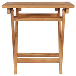 Sammenleggbart Hagebord 45X45X45 Cm Heltre Teak