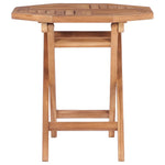 Sammenleggbart Hagebord 45X45X45 Cm Heltre Teak