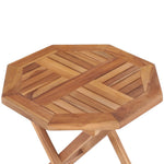 Sammenleggbart Hagebord 45X45X45 Cm Heltre Teak