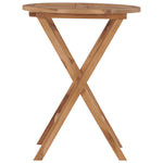 Sammenleggbart Hagebord 60 Cm Heltre Teak