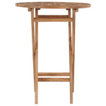 Sammenleggbart Hagebord 60 Cm Heltre Teak