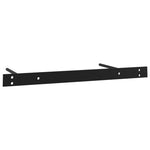 Vegghylle Med Skuff Svart 80X25X8 Cm