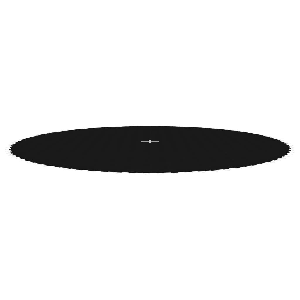 Hoppematte Stoff Svart For 4,57 M Rund Trampoline