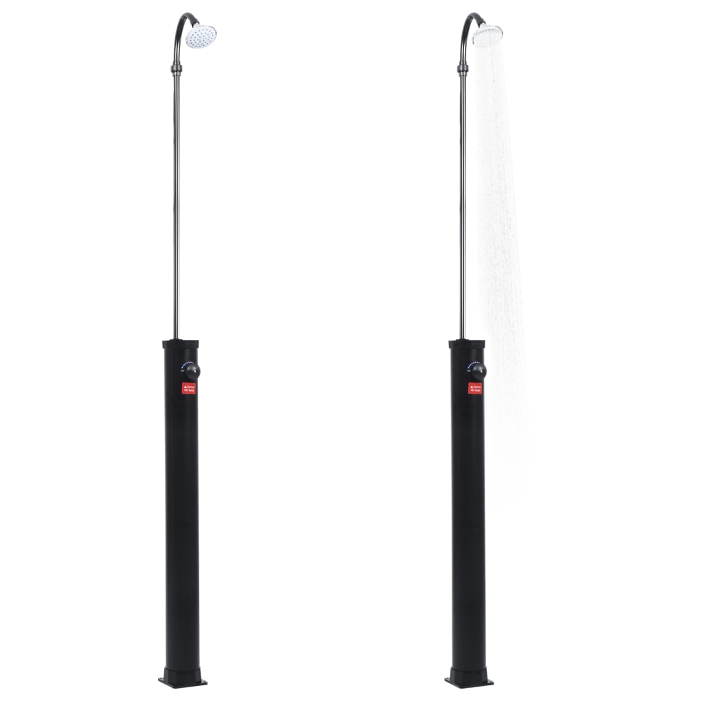 Soloppvarmet Hagedusj Svart 215 Cm 8 L