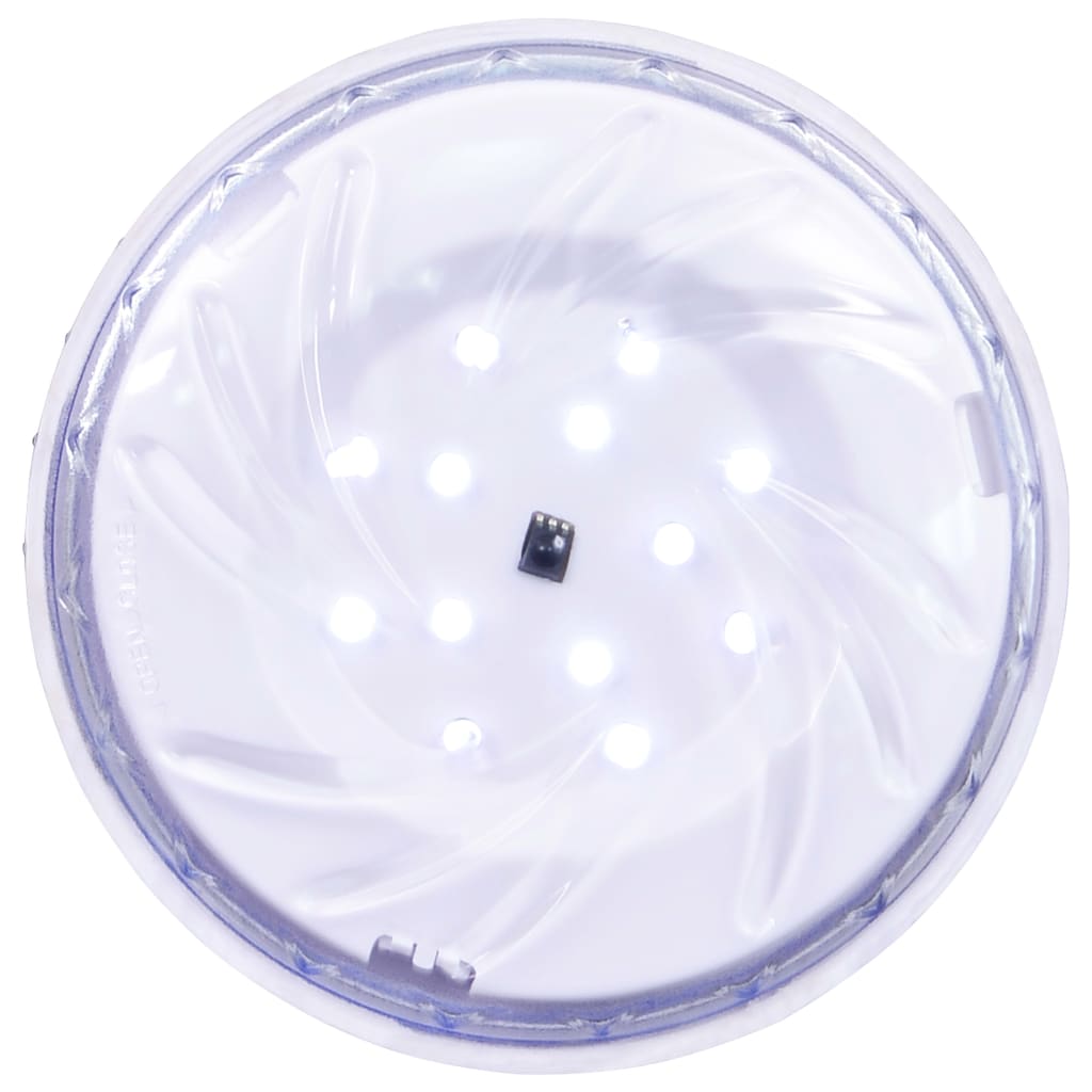Nedsenkbar Flytende Led-Bassenglampe Med Fjernkontroll Hvit
