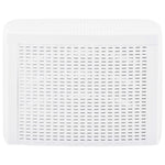 Sidebord Hvit 54X54X36,5 Cm Plast