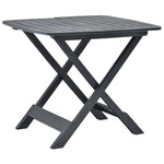 Sammenleggbart Hagebord Antrasitt 79X72X70 Cm Plast