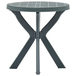 Bistrobord Grønn Ø70 Cm Plast