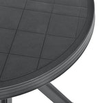 Bistrobord Antrasitt Ø70 Cm Plast
