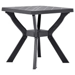 Bistrobord Antrasitt 70X70X72 Cm Plast