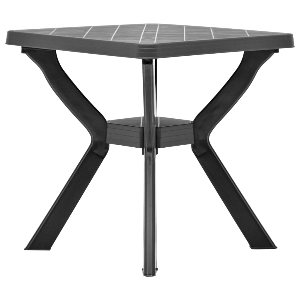 Bistrobord Antrasitt 70X70X72 Cm Plast