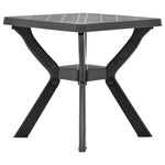 Bistrobord Antrasitt 70X70X72 Cm Plast