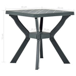 Bistrobord Antrasitt 70X70X72 Cm Plast