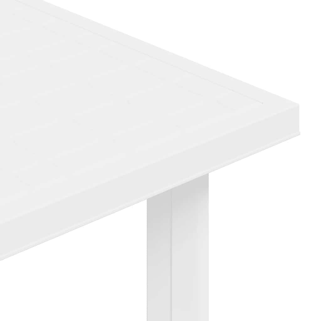 Hagebord Hvit 80X75X72 Cm Plast