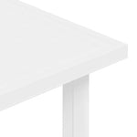 Hagebord Hvit 80X75X72 Cm Plast