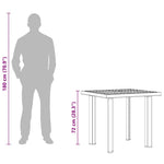Hagebord Grønn 80X75X72 Cm Plast