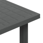 Hagebord Antrasitt 80X75X72 Cm Plast
