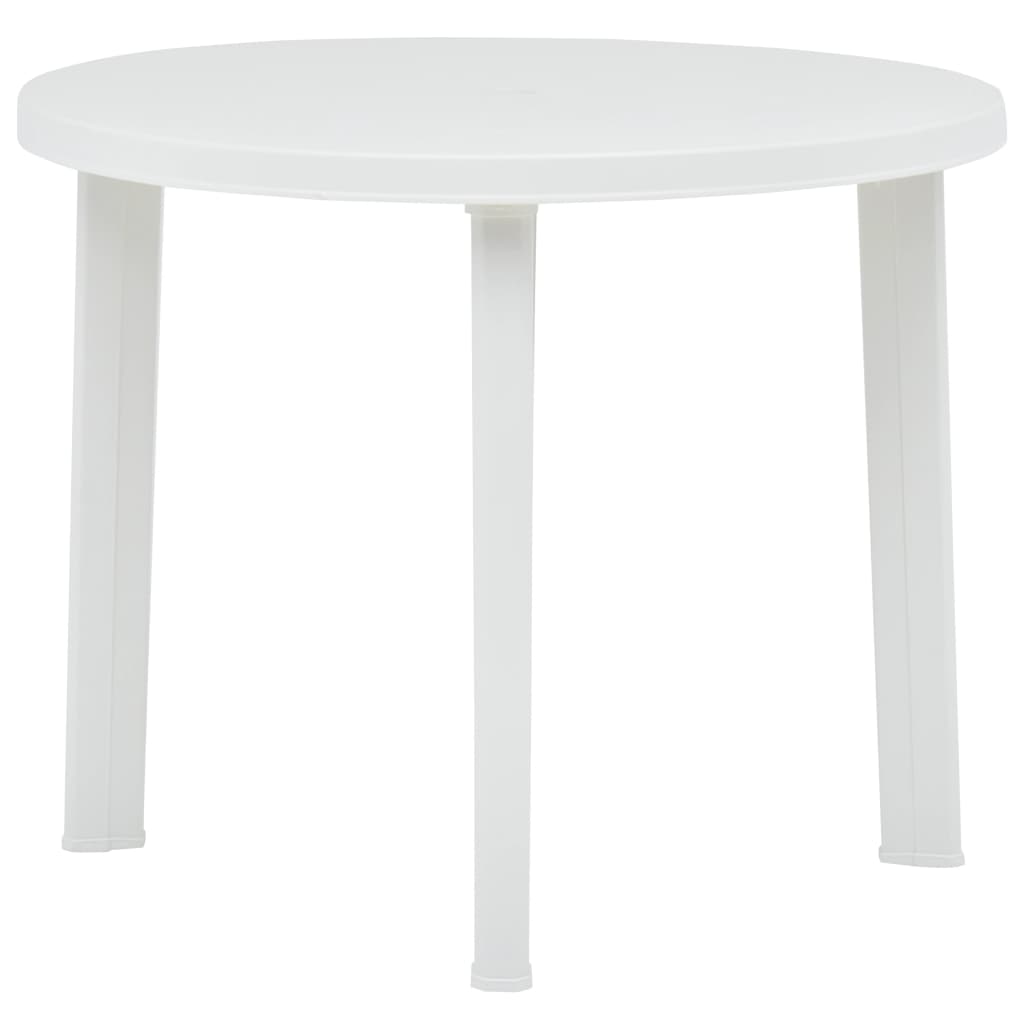 Hagebord Hvit 89 Cm Plast