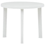 Hagebord Hvit 89 Cm Plast