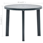 Hagebord Grønn 89 Cm Plast