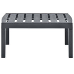 Hagebord Antrasitt 78X55X38 Cm Plast