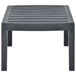 Hagebord Antrasitt 78X55X38 Cm Plast