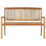 2-Seters Hagebenk Stablebar 120 Cm Heltre Teak