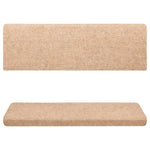 Trappematter 15 Stk Nålestempel 65X21X4 Cm Kremhvit