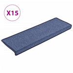Trappetrinnstepper 15 Stk 65X25 Blå