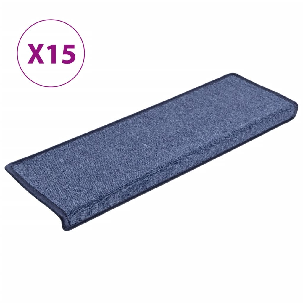 Trappetrinnstepper 15 Stk 65X25 Blå