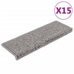 Trappetrinnstepper 15 Stk 65X21X4 Cm Grå