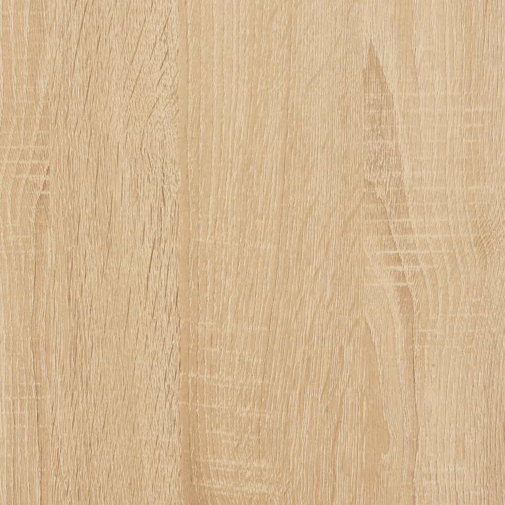 Skrivebord Sonoma Eik 140X50X77 Cm Konstruert Tre