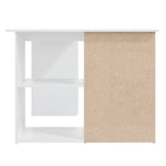 Skrivebord For Hjørne Hvit 145X100X76 Cm Konstruert Tre