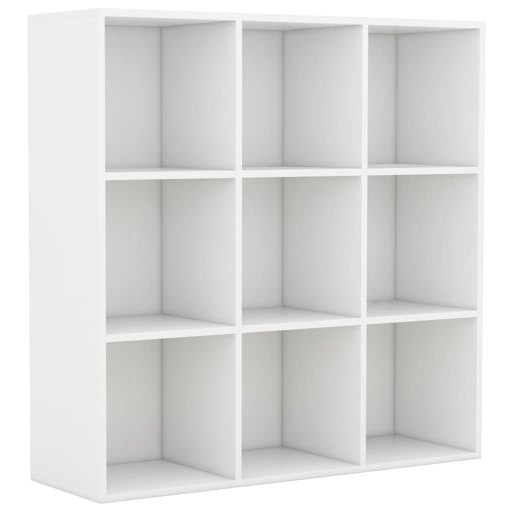 Bokhylle Hvit 98X29X97,5 Cm Konstruert Tre