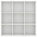 Bokhylle Hvit 98X29X97,5 Cm Konstruert Tre