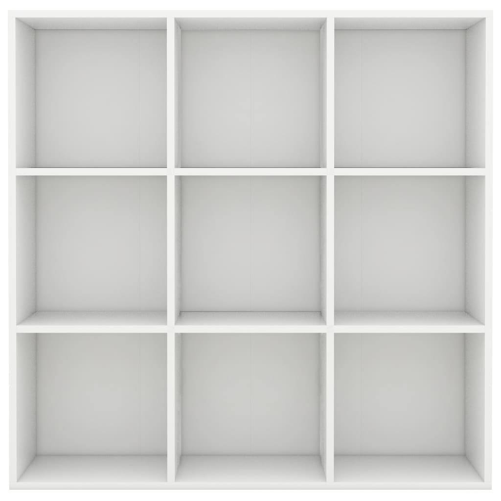 Bokhylle Hvit 98X29X97,5 Cm Konstruert Tre