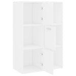Oppbevaringsskap Hvit 60X29,5X90 Cm Konstruert Tre