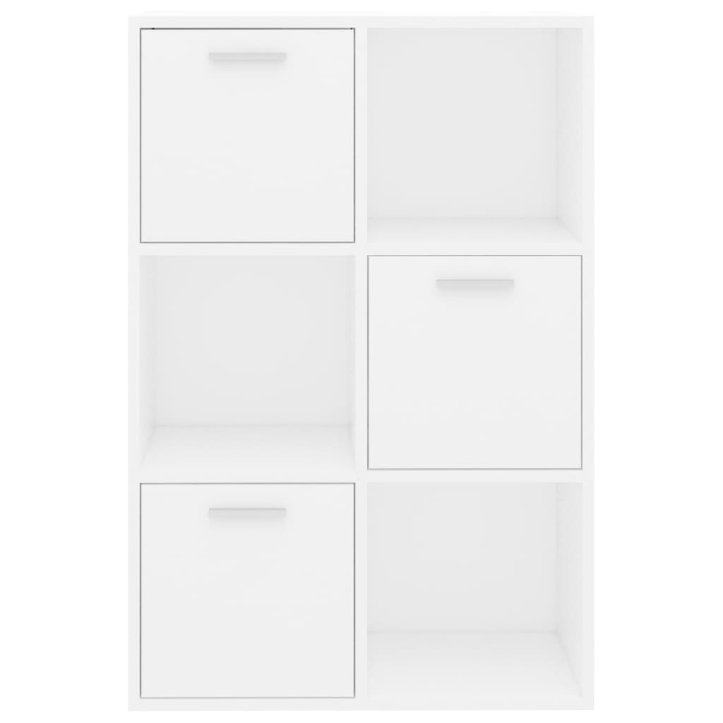 Oppbevaringsskap Hvit 60X29,5X90 Cm Konstruert Tre