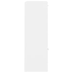 Oppbevaringsskap Hvit 60X29,5X90 Cm Konstruert Tre