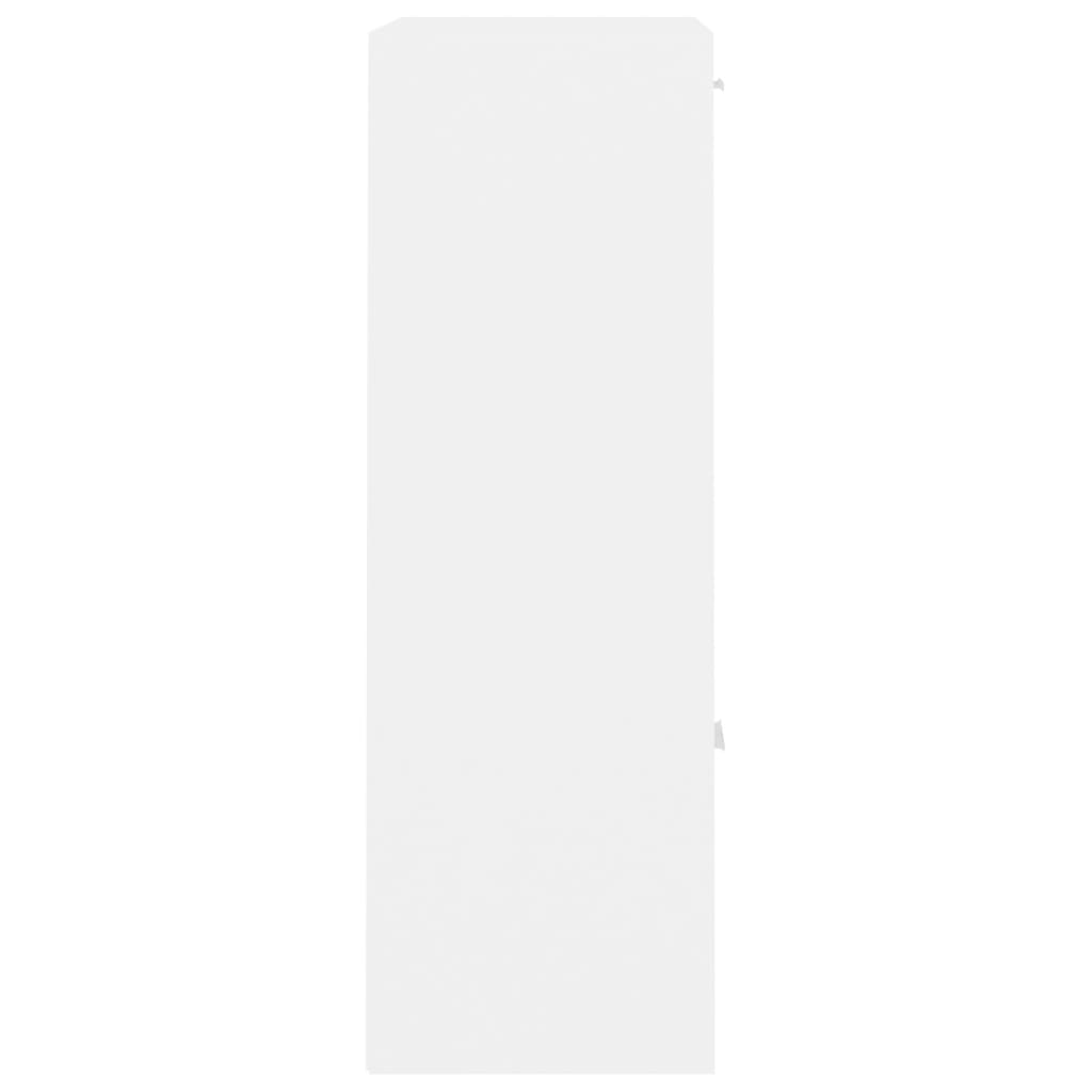 Oppbevaringsskap Hvit 60X29,5X90 Cm Konstruert Tre
