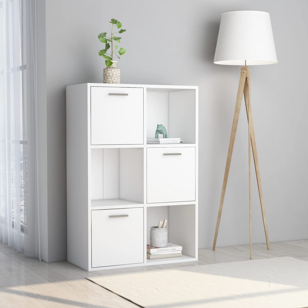 Oppbevaringsskap Hvit 60X29,5X90 Cm Konstruert Tre