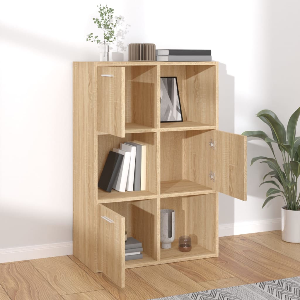 Oppbevaringsskap Sonoma Eik 60X29,5X90 Cm Konstruert Tre