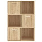 Oppbevaringsskap Sonoma Eik 60X29,5X90 Cm Konstruert Tre