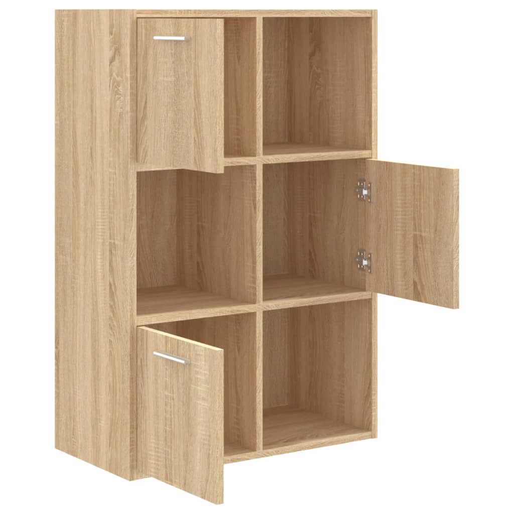 Oppbevaringsskap Sonoma Eik 60X29,5X90 Cm Konstruert Tre