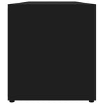 Tv-Benk Svart 120X34X37 Cm Konstruert Tre