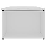 Salongbord Hvit 150X50X35 Cm Konstruert Tre