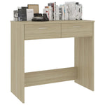Skrivebord Sonoma Eik 80X40X75 Cm Konstruert Tre
