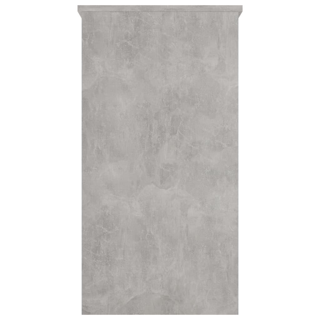 Skrivebord Betonggrå 80X40X75 Cm Konstruert Tre