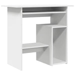 Skrivebord Hvit 80X45X74 Cm Konstruert Tre