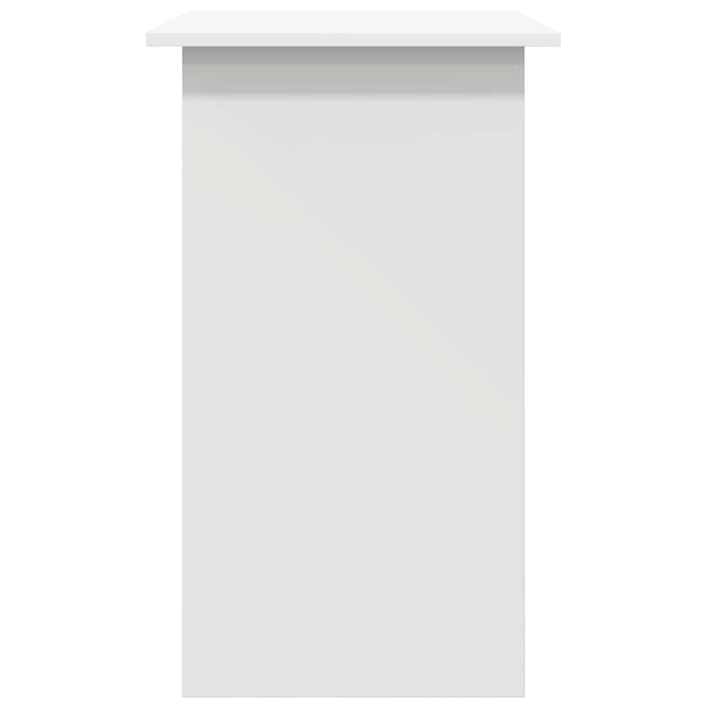 Skrivebord Hvit 80X45X74 Cm Konstruert Tre